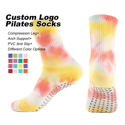 Dip Dye Anti Slip Grip ženske čarape za jogu